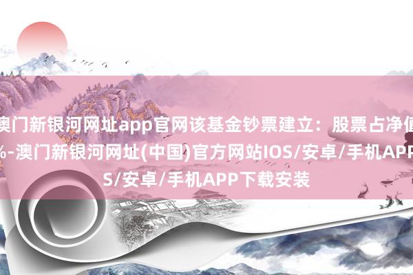 澳門新銀河網址app官網該基金鈔票建立：股票占凈值比88.46%-澳門新銀河網址(中國)官方網站IOS/安卓/手機APP下載安裝