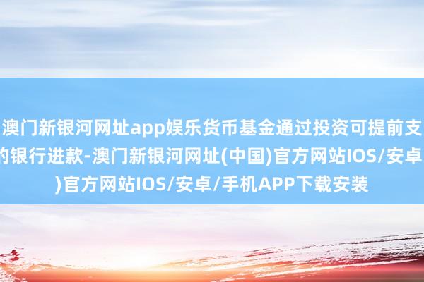 澳門新銀河網址app娛樂貨幣基金通過投資可提前支取且莫得利息耗費的銀行進款-澳門新銀河網址(中國)官方網站IOS/安卓/手機APP下載安裝